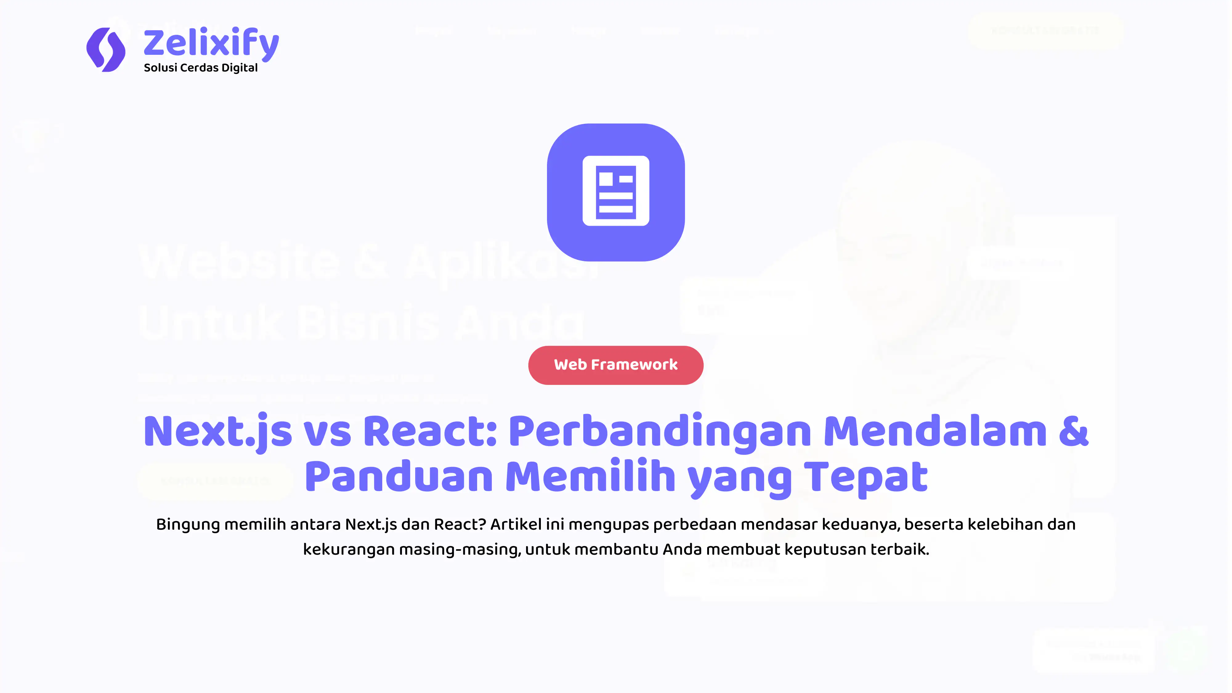 Next.js vs React: Perbandingan Mendalam & Panduan Memilih yang Tepat