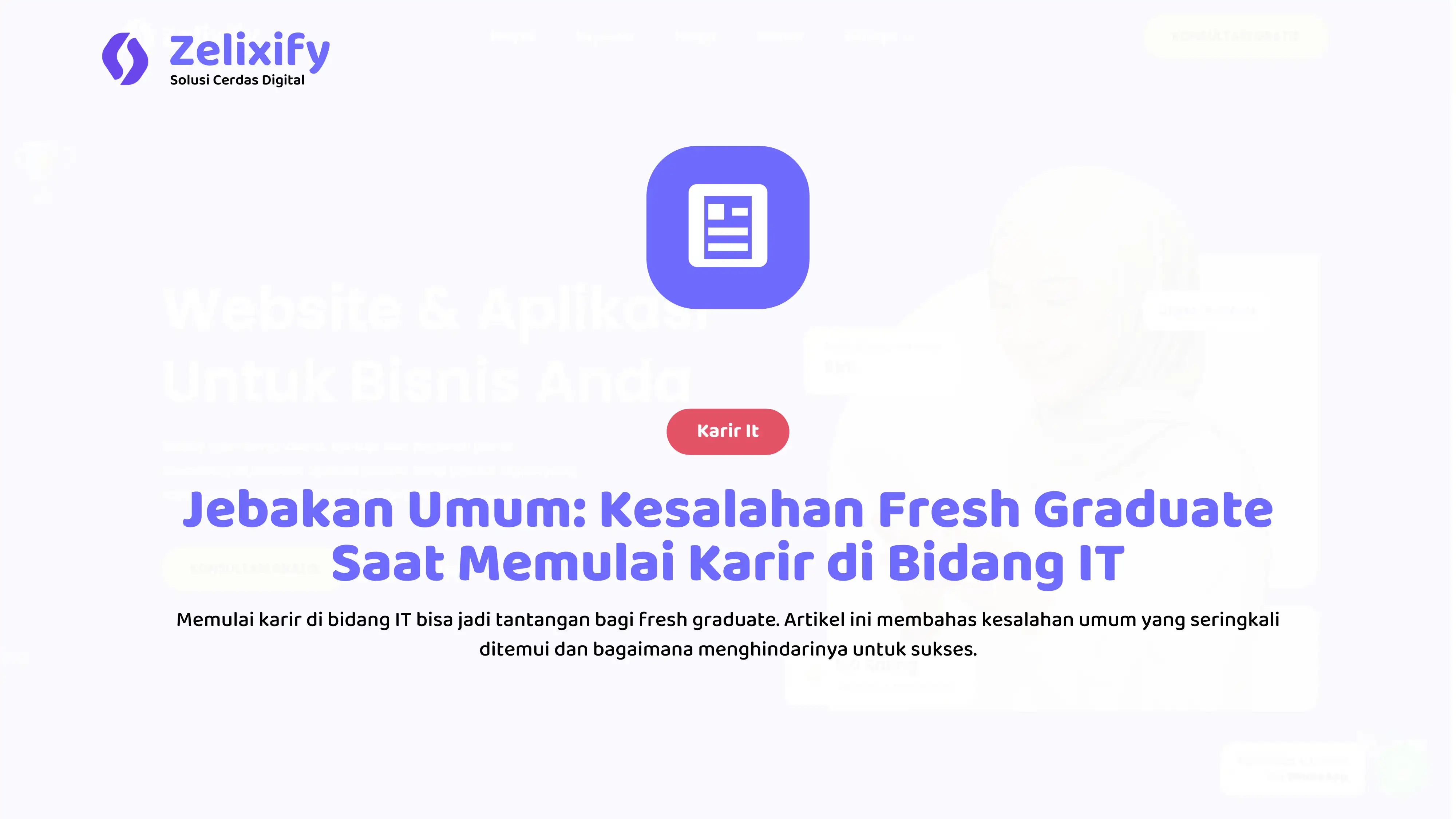 Jebakan Umum: Kesalahan Fresh Graduate Saat Memulai Karir di Bidang IT