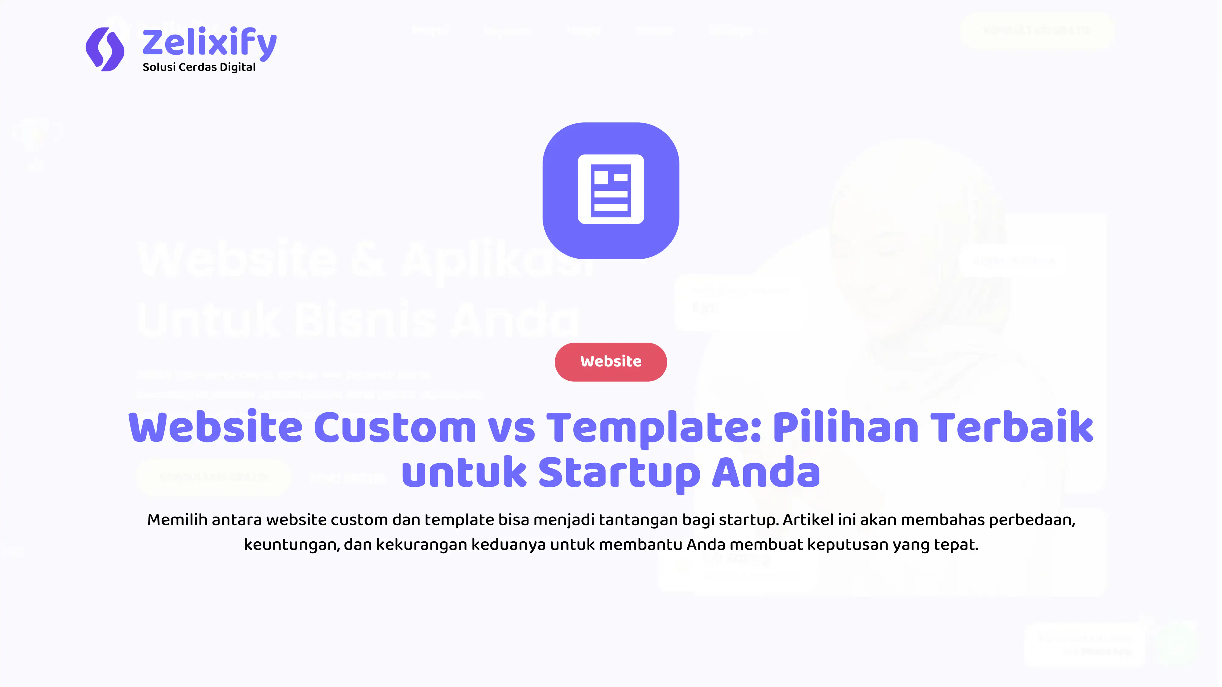 Website Custom vs Template: Pilihan Terbaik untuk Startup Anda
