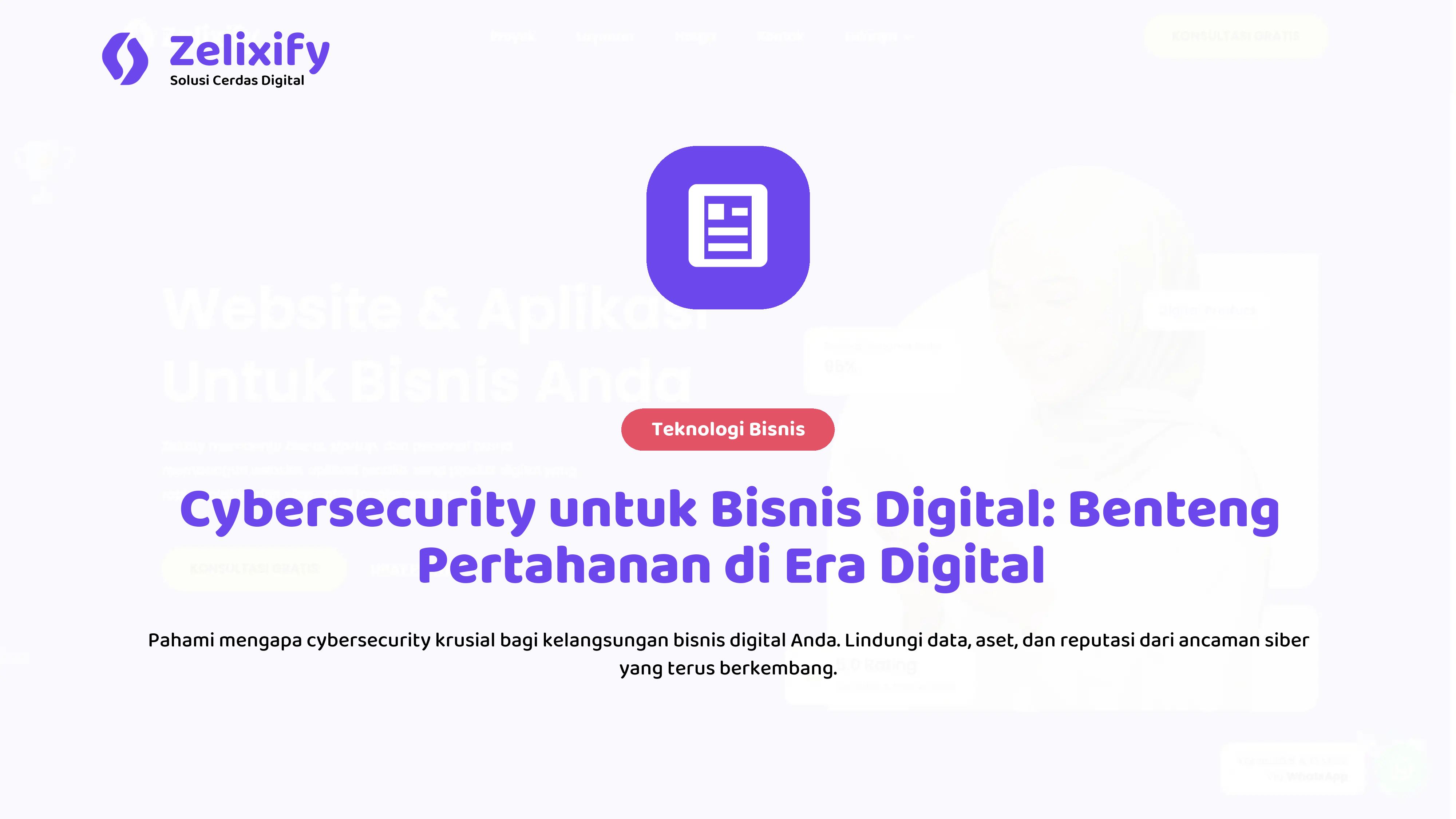 Cybersecurity untuk Bisnis Digital: Benteng Pertahanan di Era Digital