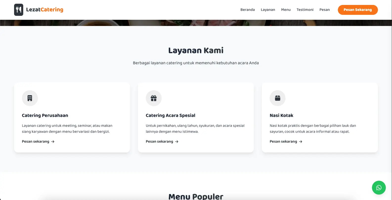 Landing Page