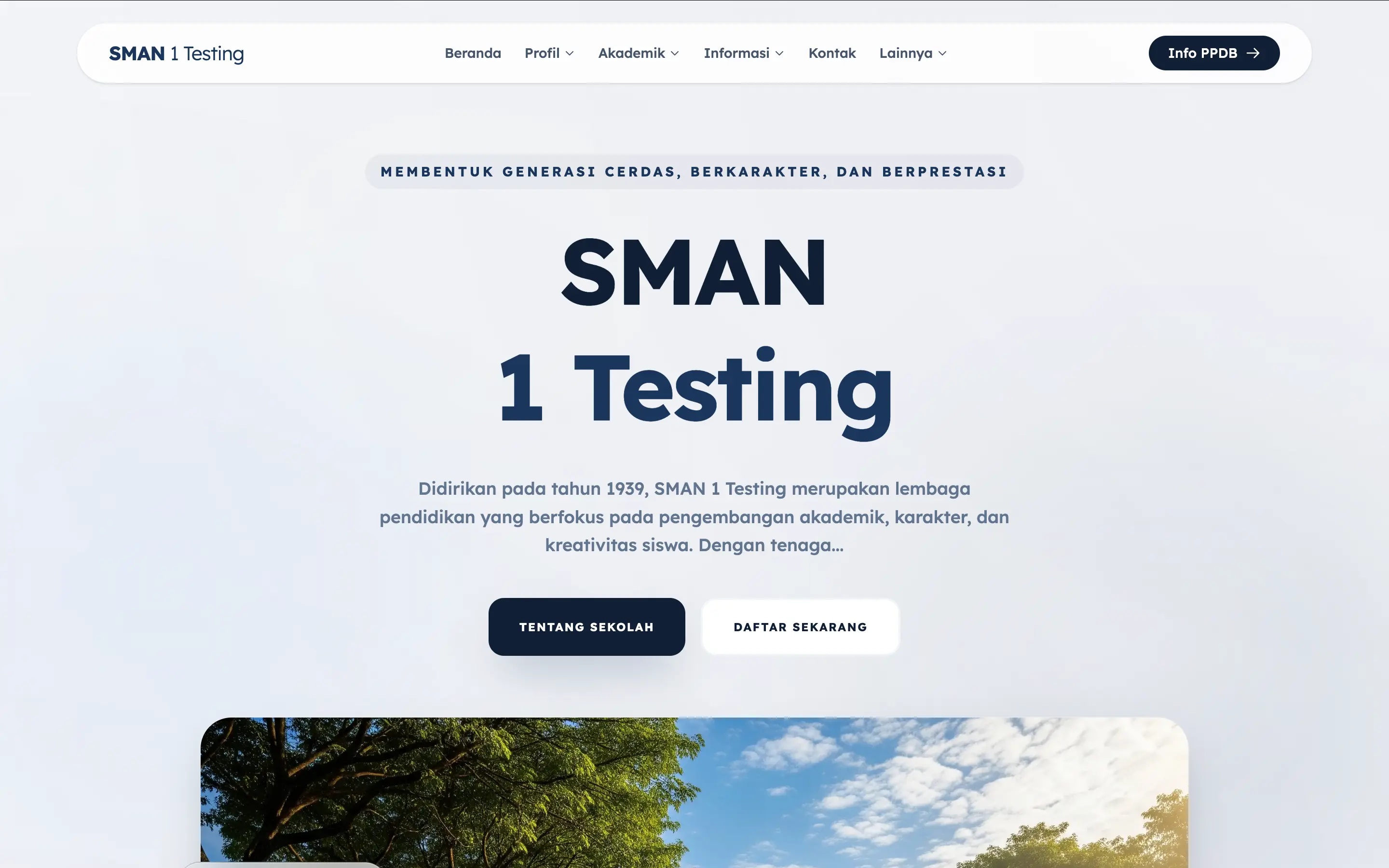 Source Code Website Sekolah V3