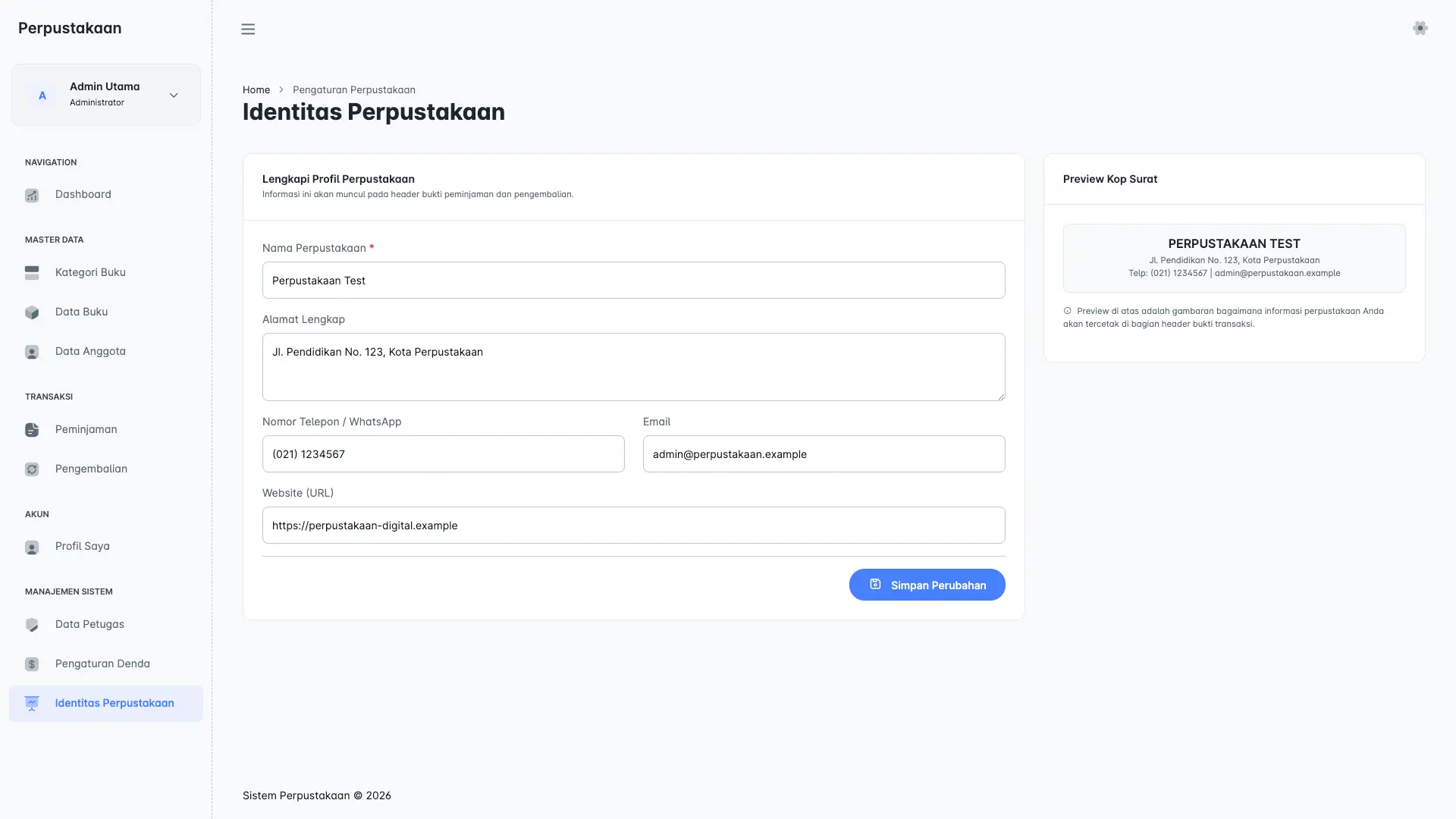 Kelola Informasi Perpustakaan