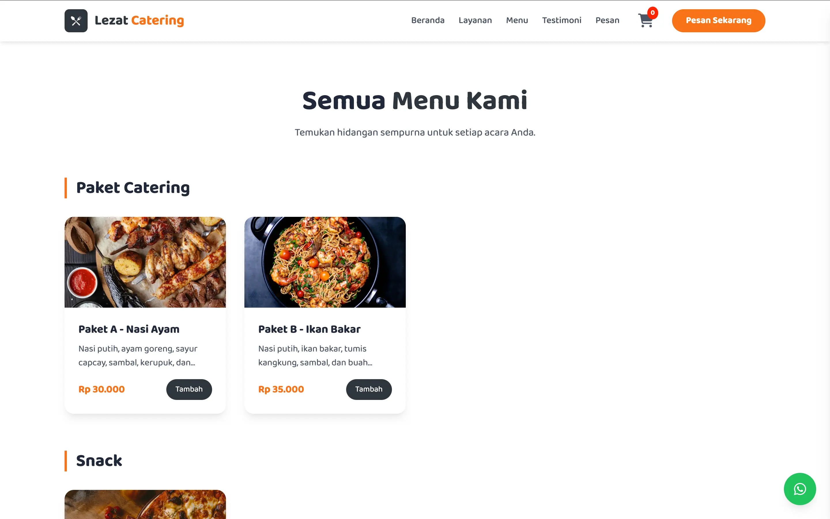 Semua Menu